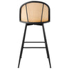 Giallo bar stool, Cream Ribol Leather/Bar Height