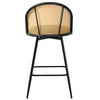 Giallo bar stool, Gray Ribol Leather/Counter Height