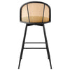 Giallo bar stool, Green Sacy Fabric/Bar Height