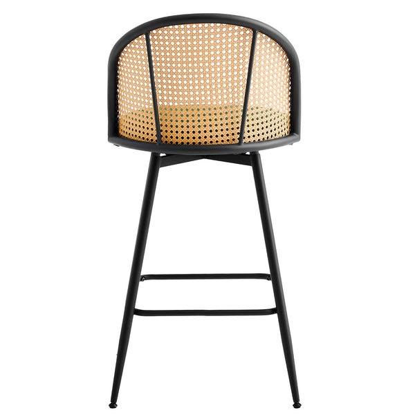 Giallo bar stool, Green Sacy Fabric/Counter Height