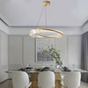 Irac chandelier light, Gold