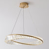 Irac chandelier light, Gold