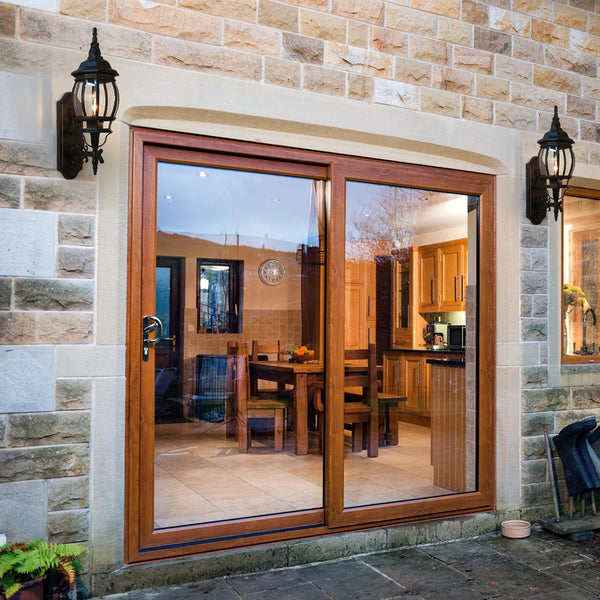 Isabella outdoor wall light, Black/Small