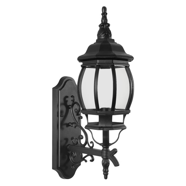 Isabella outdoor wall light, Black/Small