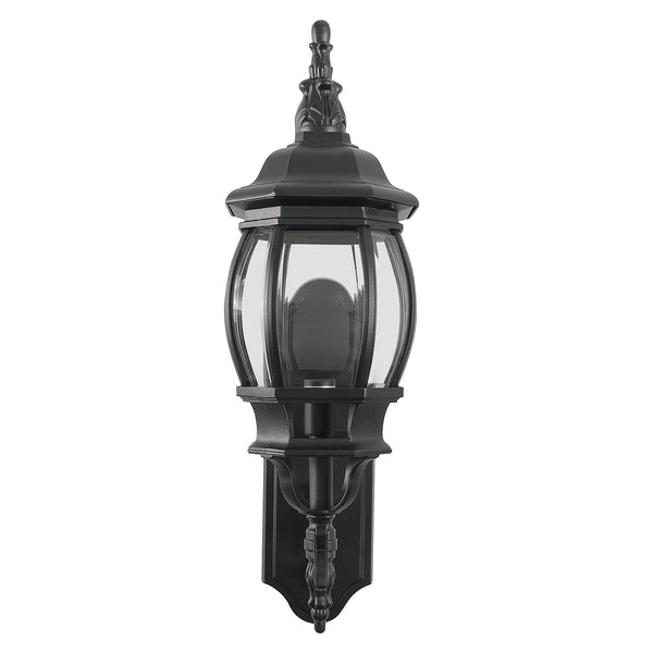 Isabella outdoor wall light, Black/Small