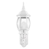 Isabella outdoor wall light, White/Small
