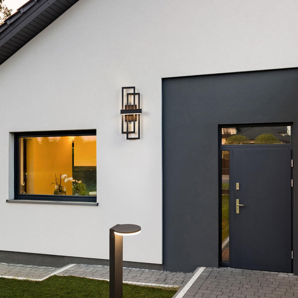 Kabar outdoor wall light, Black