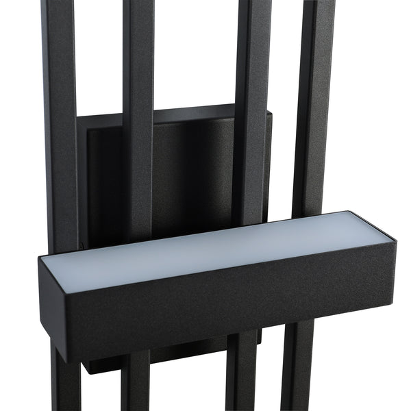 Kabar outdoor wall light, Black