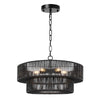 Kalina chandelier light, Black