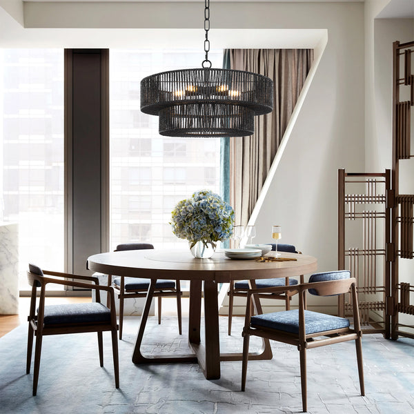 Kalina chandelier light, Black