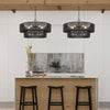 Kalina chandelier light, Black
