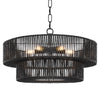 Kalina chandelier light, Black