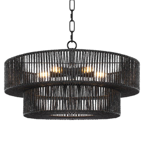 Kalina chandelier light, Black