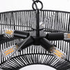 Kalina chandelier light, Black