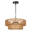 Kalina chandelier light, Wood