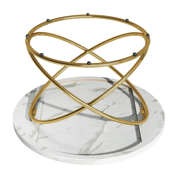 Kangto Coffee Table in Marble Finish