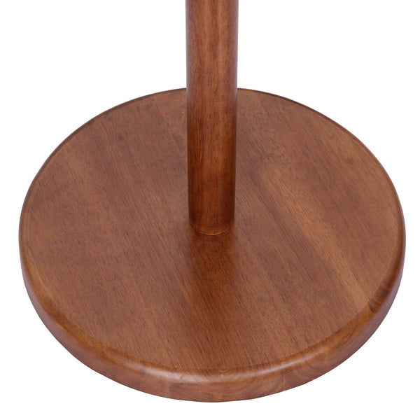 Kellas Coat Rack in Brown Rubberwood