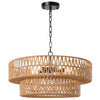 Kerner chandelier light, Wood