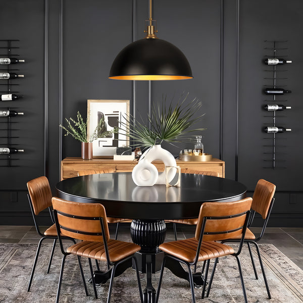 Kernling chandelier light, Black