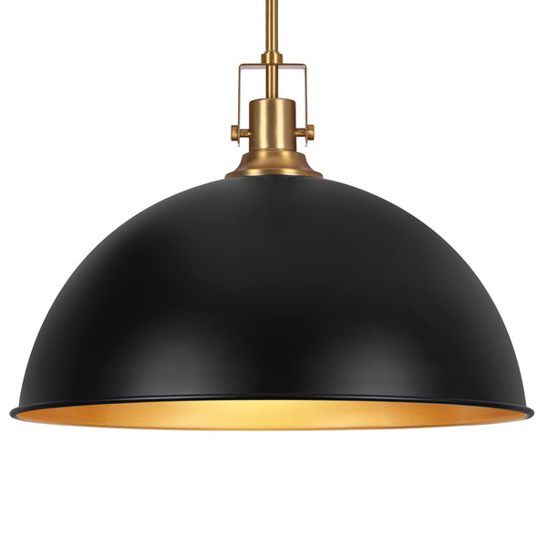 Kernling chandelier light, Black