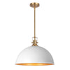 Kernling chandelier light, White