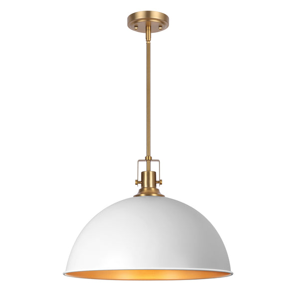 Kernling chandelier light, White