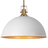 Kernling chandelier light, White