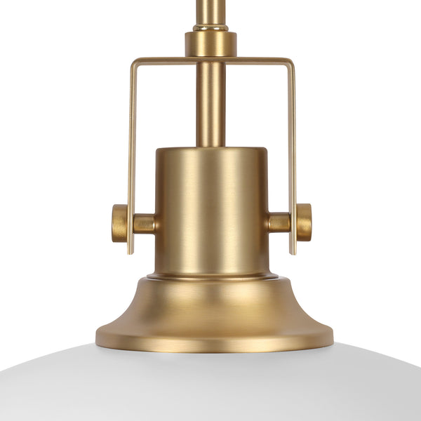 Kernling chandelier light, White