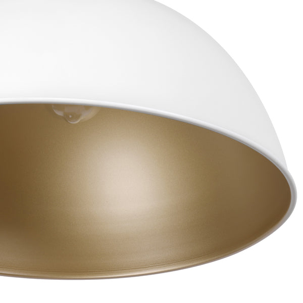 Kernling chandelier light, White