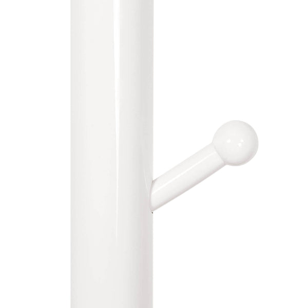 Kharta Coat Rack in White Rubberwood