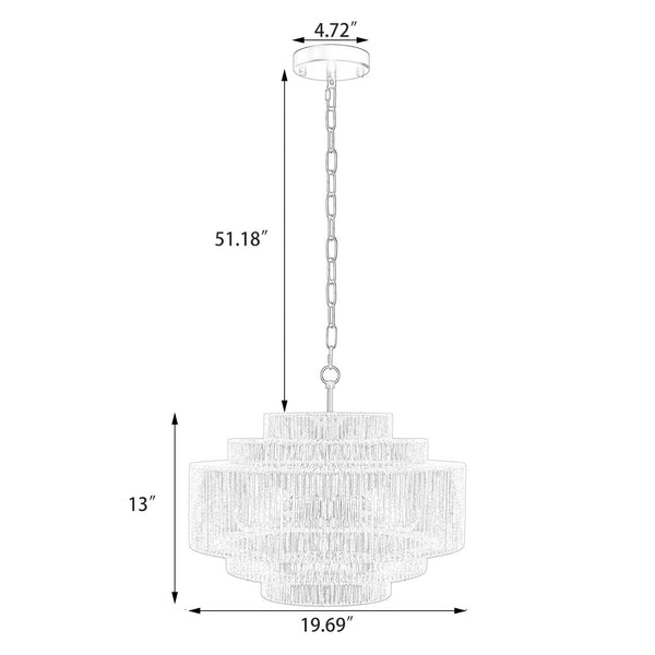 Kover chandelier light small dimensions