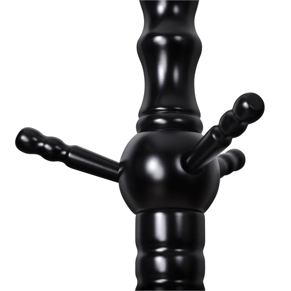 Ktwo II Coat Rack in Black Finish