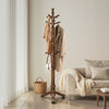 Ktwo II Coat Rack in Brown Finish