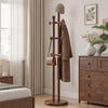 Kula Coat Rack in Brown Rubberwood