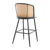 Lagrein bar stool, White Sacy Fabric/Bar Height