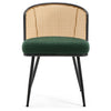 Lagrein Dining Chair in Green Sacy Fabric