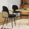 Lagrein III Dining Chair in Black Sacy Fabric