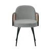 Lagrein III Dining Chair in Gray Sacy Fabric