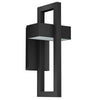 Landal outdoor wall light, Black/Large