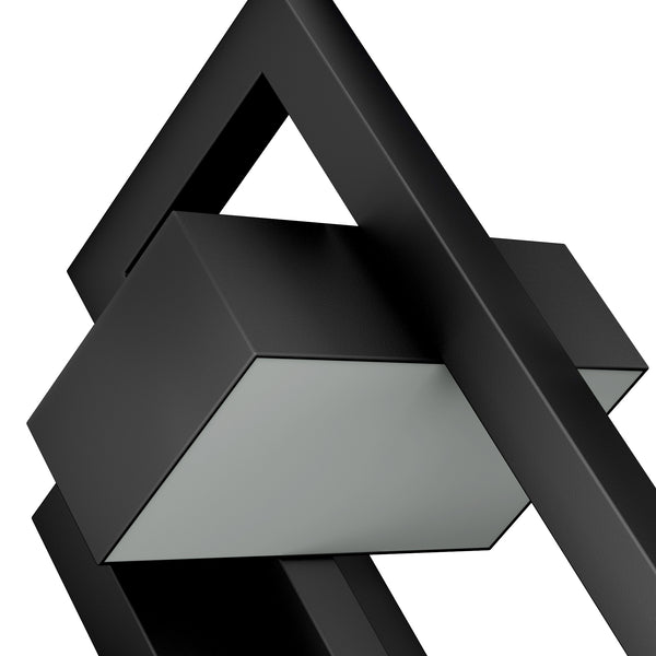 Landal outdoor wall light, Black/Large