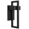 Landal outdoor wall light, Black/Small