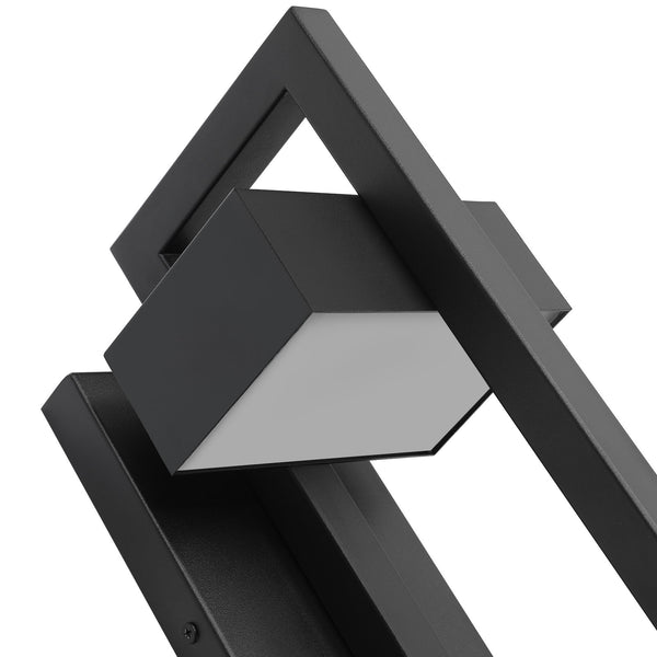 Landal outdoor wall light, Black/Small