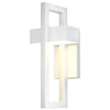 Landal outdoor wall light, White/Large
