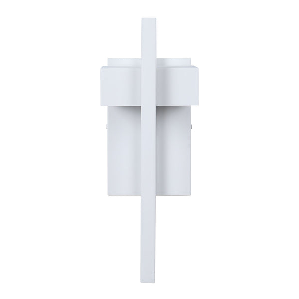 Landal outdoor wall light, White/Small