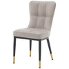 Light Lager Dining Chair in Pebble Jaen Leather