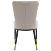 Light Lager Dining Chair in Pebble Jaen Leather