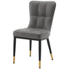 Light Lager Dining Chair in Slate Jaen Leather