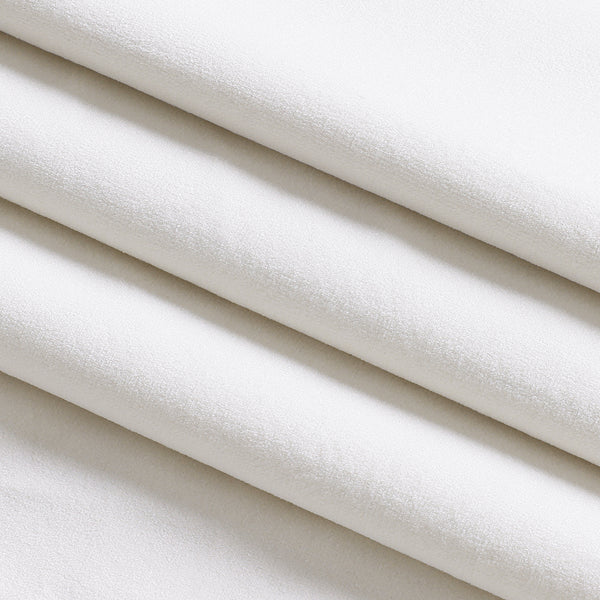 Azal Velvet in White