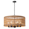 Lipovina chandelier light, Black