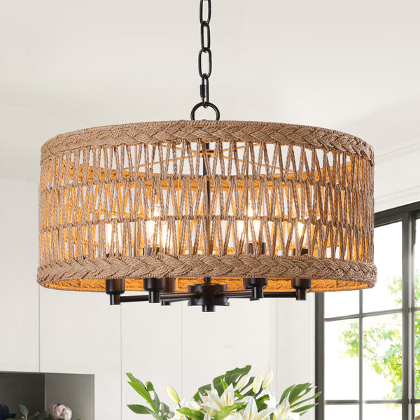 Lipovina chandelier light, Black